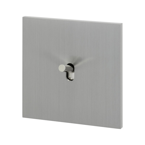 Poussoir à levier Arnould ART épure acier brossé - Arnould - 67415