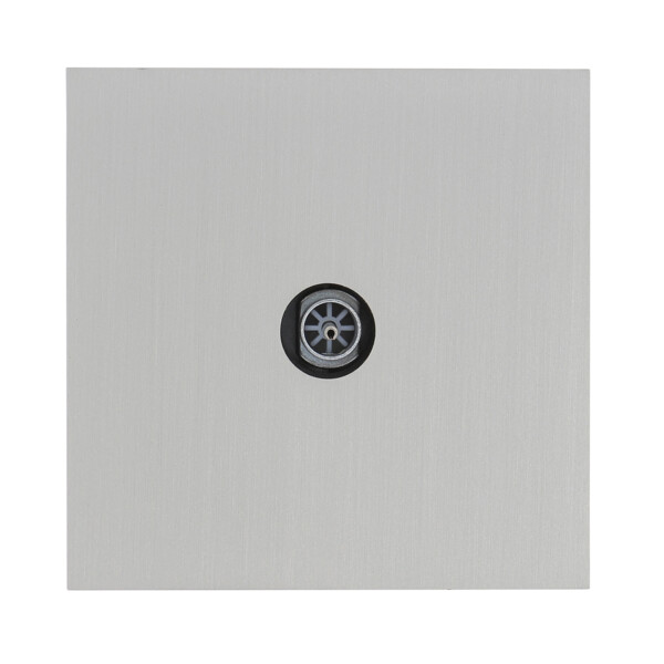Prise TV Arnould ART épure acier brossé - Arnould - 67429