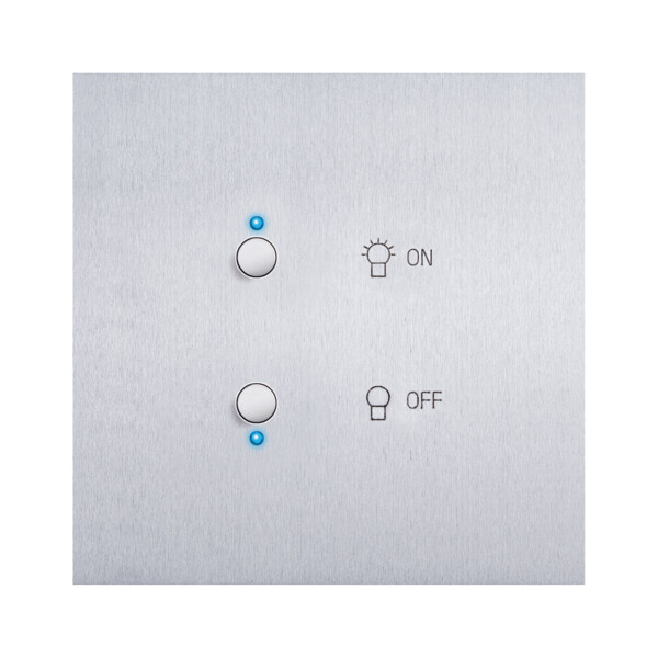 Commande My Home pour lumière variation Arnould ART épure acier brossé - Arnould - 67481