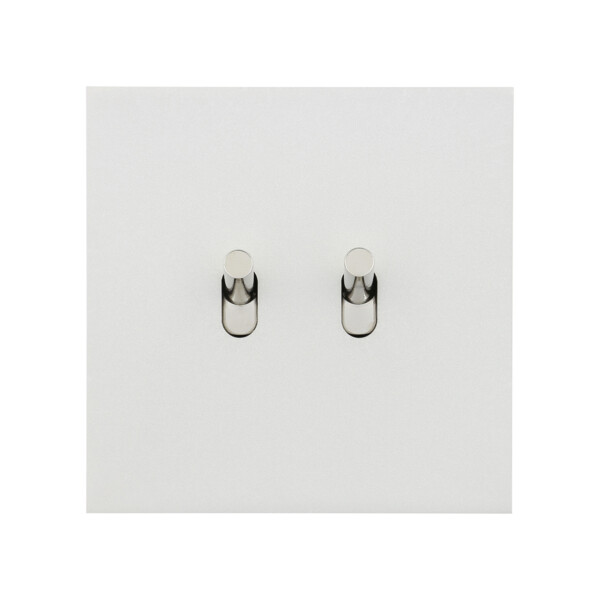 Double va-et-vient Arnould ART épure acier satin - Arnould - 67502