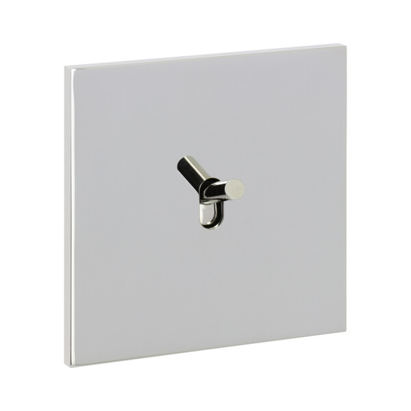 Poussoir à levier Arnould ART épure acier miroir - Arnould - 67615