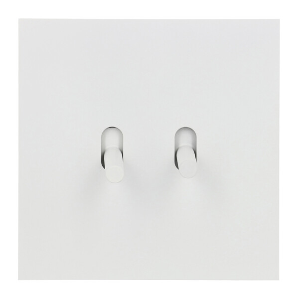 Double va-et-vient 10a Arnould ART épure blanc satin - Arnould - 67902