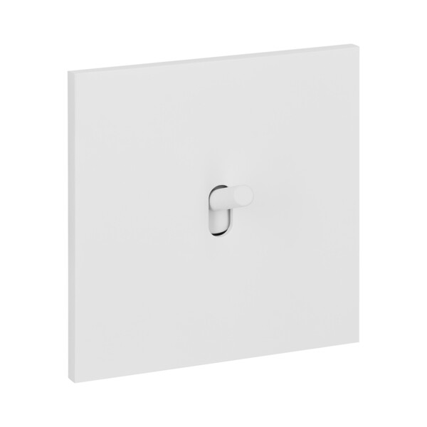 Poussoir à Levier Blanc Satin 6 A Univers Epure Arnould - Arnould - 67915