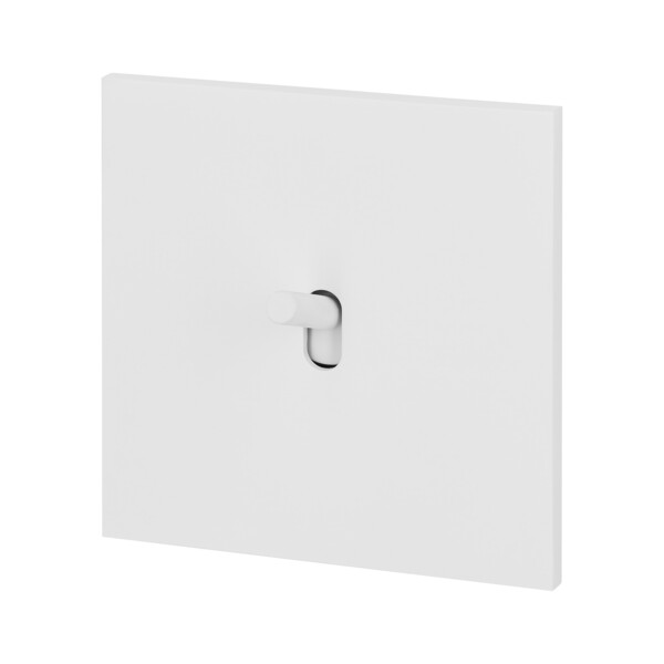 Poussoir à Levier Blanc Satin 6 A Univers Epure Arnould - Arnould - 67915