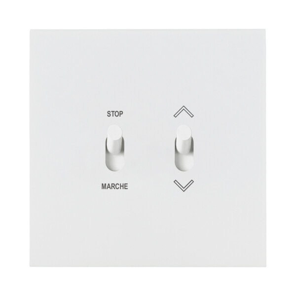 Commande de volets roulants à position fixe Arnould ART épure blanc satin - Arnould - 67920