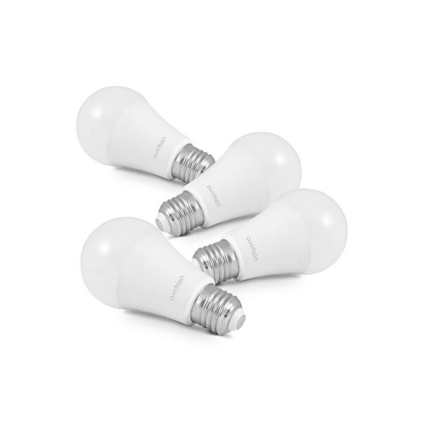 Pack de 4 Ampoules Connectées 9 W E27 HomeLight Avidsen - Avidsen - 127012