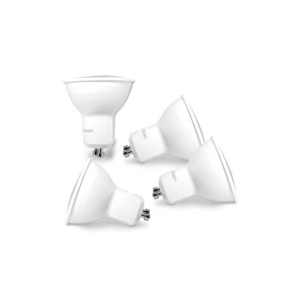 Pack de 4 Ampoules Connectées 5 W GU10 HomeLight Avidsen - Avidsen - 127014