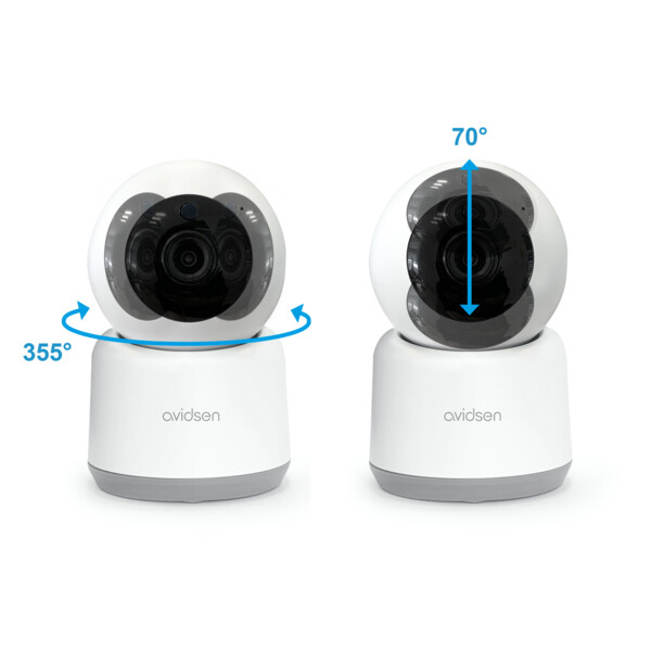 Caméra intérieure de surveillance 2mp Avidsen HomeCam 3 IP WIFI - Avidsen - 127151