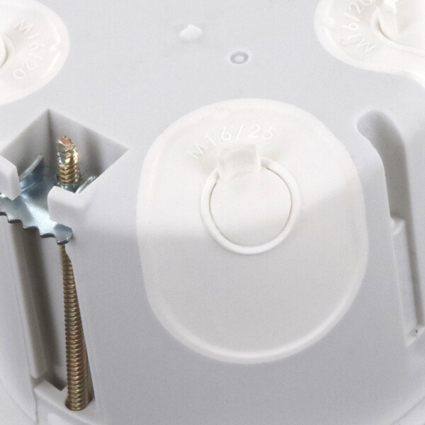 Boîte no air eco recyclé 1 poste d67mm  profondeur 40 - BLM - 670040