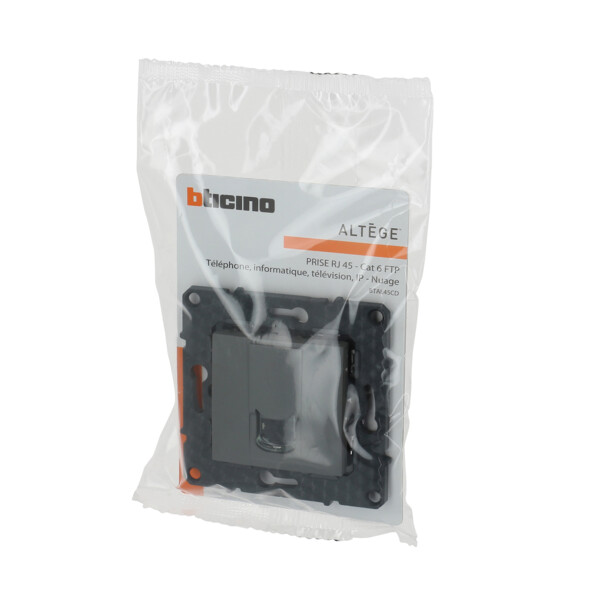 Bticino altège prise rj45 cat 6 ftp - nuage - compo - Bticino Cofrel - BTAL45CD