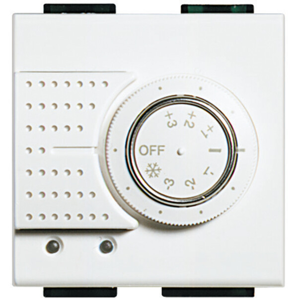 Thermostat Sonde avec réglage de la température - LivingLight Blanc - Bticino Cofrel - N4692