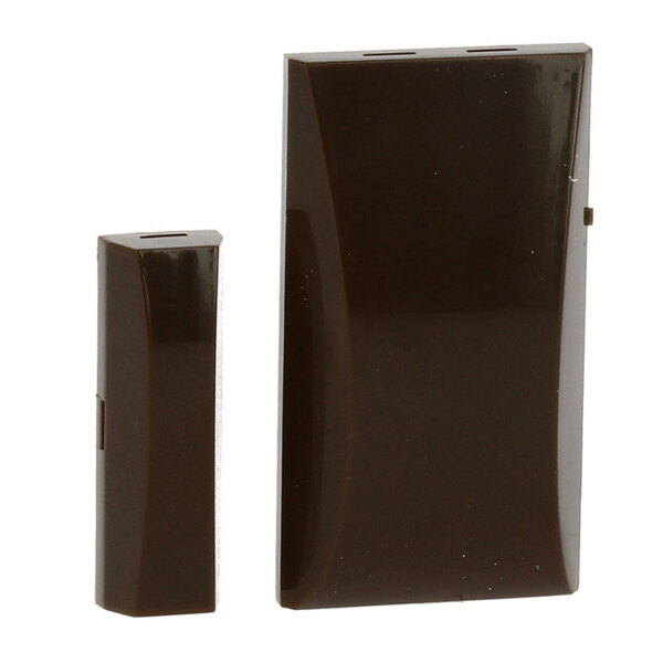 Bticino - micro contact magnétique radio pour alarme intrusion myhome_up – marron - Bticino Cofrel - BT4286
