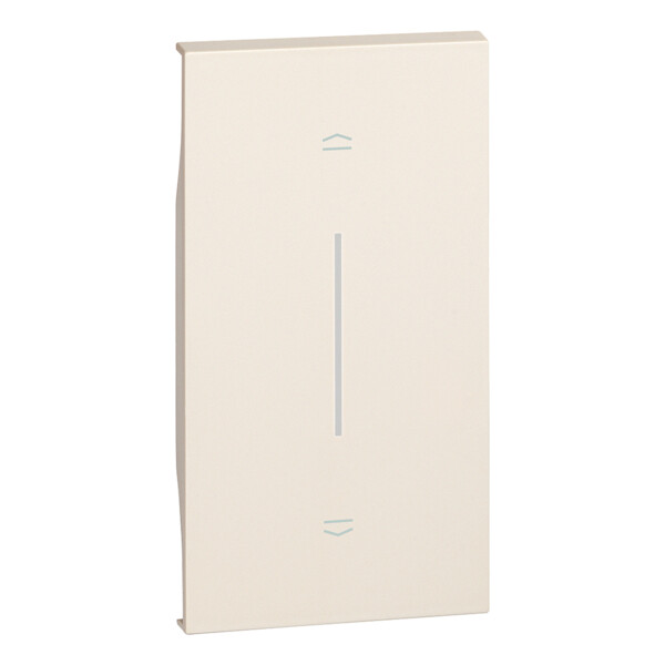 Enjoliveur Living Now pour poussoir de volets roulants 2 modules - sable - Bticino Cofrel - BTKM05M2