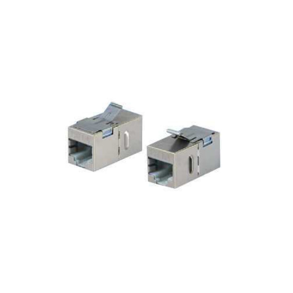 Coupleur blindé femelle CAE RJ45 CAT 6A type Keystone - CAE Axitronic - 035551