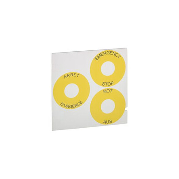 Pour coup de poing d'arrêt d'urgence (osmoz) ø22,5 mm