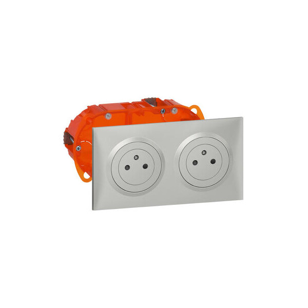 Pack et kit appareillage aluminium Dooxie Legrand