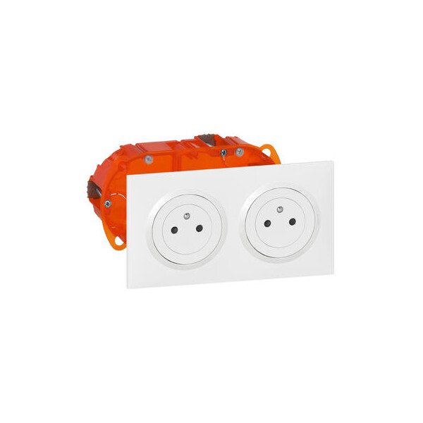 Pack et kit appareillage blanc Dooxie Legrand