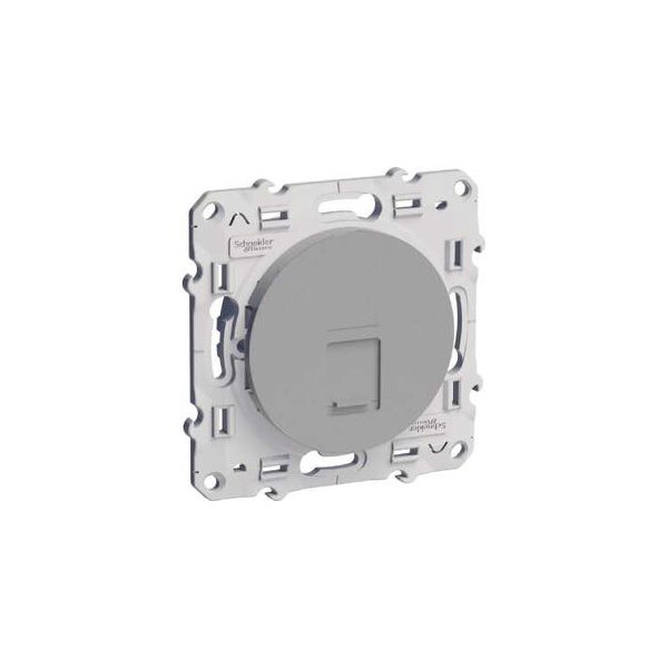 Prise RJ45 - Conjoncteur en T Odace Schneider Aluminium