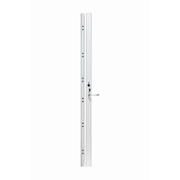 Serrure motorisée applique 4 points 12v ac/dc gauche avec béquille - ht 1980mm - CDVI - KIT e-BR 4P G