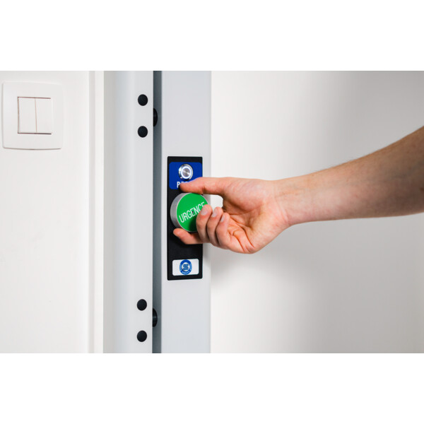 Serrure motorisée applique 2 pts 12v ac/dc droite - ht 620mm - anti-effraction - CDVI - KIT e-LOCK 2P D