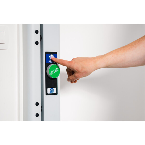 Serrure motorisée applique 4 pts 12v ac/dc gauche - ht 2000mm - anti-effraction - CDVI - KIT e-LOCK 4P G