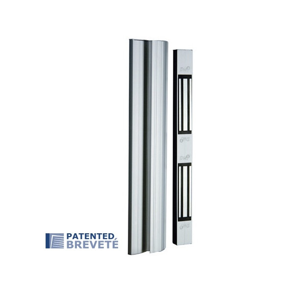 Bandeau Ventouse Electromagnétique 800 kg RAL9005 Diax CDVI - CDVI - BO800RNSPECIAL900