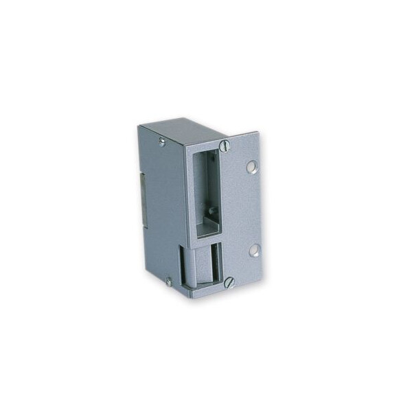 Gâche Aluminium Applique Réversible Horizontale 90 mm 1 Temps à Emission 12 Vac/dc CDVI