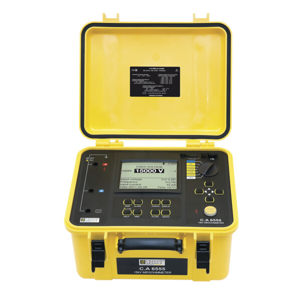 Ca 6555 megohmmetre 15kv - Chauvin Arnoux - P01139716