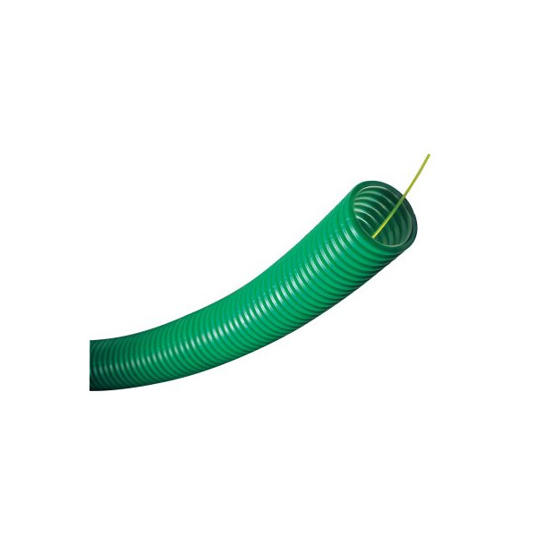 Gaine TPC diamètre 40 CALI verte conduit isolant souple couronne 25m - Courant - TPC40V
