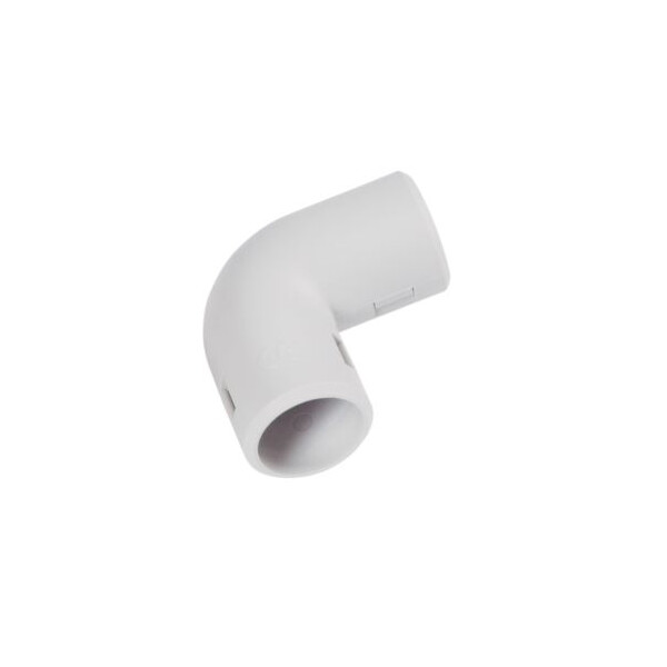 Sachet avec accroche de 10 coudes equerres Debflex irl d25mm gris - Debflex - 429257