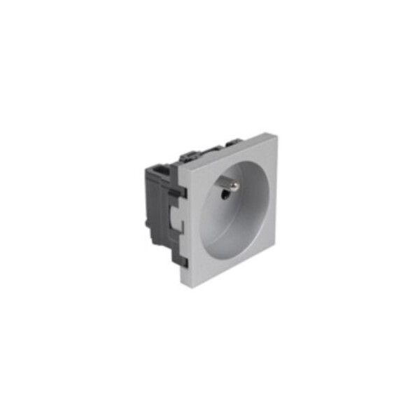 Casual Debflex prise 2p+t a vis silver - Debflex - 742305
