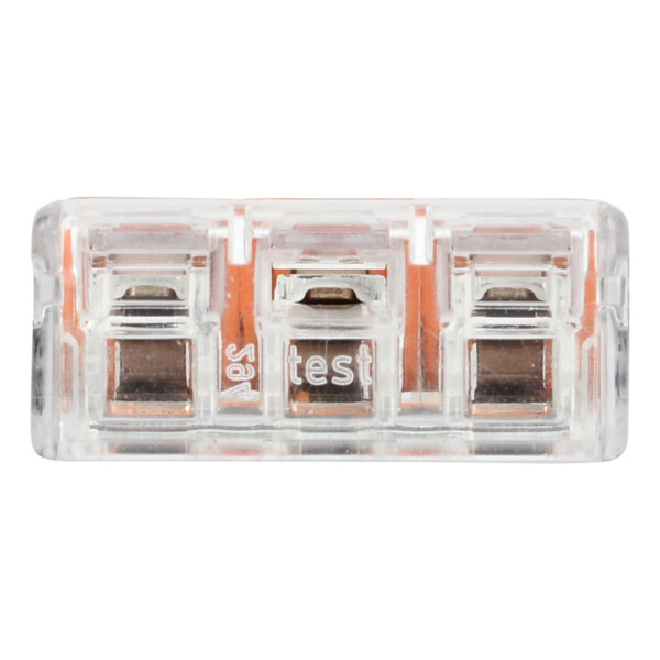 Bornes à leviers-compactes-3 conducteurs-sachetx10 - Debflex - 704912