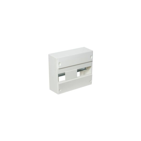 Coffret vide Debflex 1 rail 13 modules 230x232x94mm blanc - Debflex - 707270