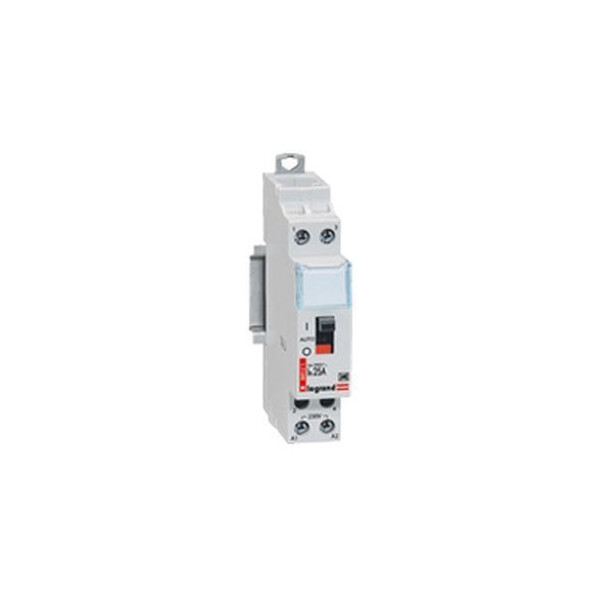 Contacteur domestique silencieux - 230 v~ lexic - 2p - 250 v~ - 25 a - o+f - Legrand - 004155