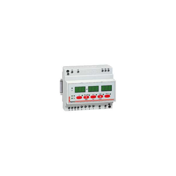 Centrale de mesure multifonction digitale Lexic - standard - 6 mod - Legrand - 004665
