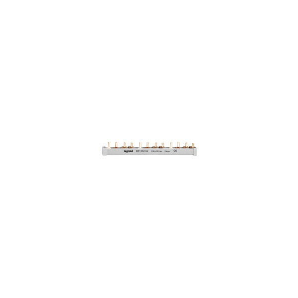 Peigne d'alimentation - tripolaire - 1 rangée - 4 app maxi - Legrand - 004942