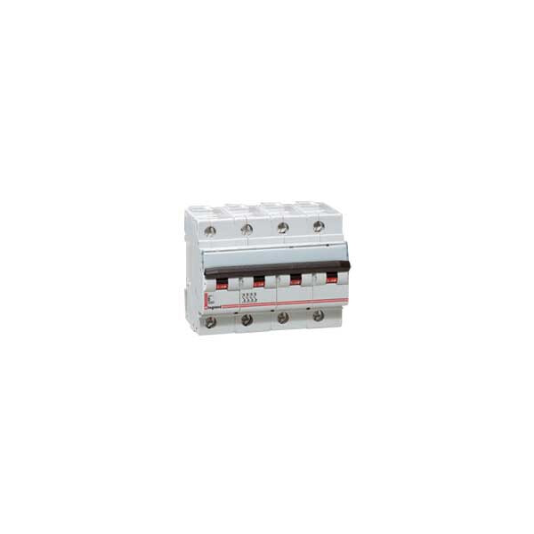 Disjoncteur magnéto-thermique DX 6000 - Lexic - 4P - 400 V~ - 100 A - 15 kA - courbe D - Legrand - 006681