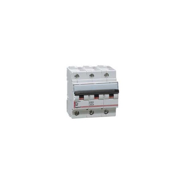 Disjoncteur magnéto-thermique DX-L 25000 - Lexic - 3P - 400 V~ - 63 A - courbe C - Legrand - 007135
