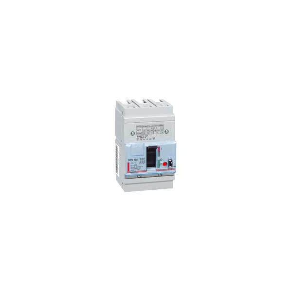 Disjoncteur de puissance DPX 125 - magnéto-thermique - 16 kA - 3P - 125 A - Legrand - 025021
