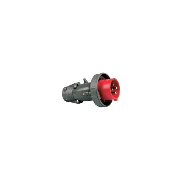 Fiche droite Hypra - IP66/67- 63 A - 380/415 V~ - 3P+N+T - plastique - Legrand - 053848