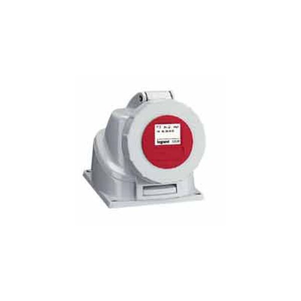 Socle saillie P17 - IP66/67 - 32 A - 380/415 V~ - 3P+T - plastique - Legrand - 055327