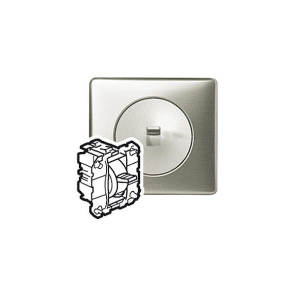 Poussoir inverseur à levier Legrand Céliane - 6 A - contact NO-NF - Legrand - 067036