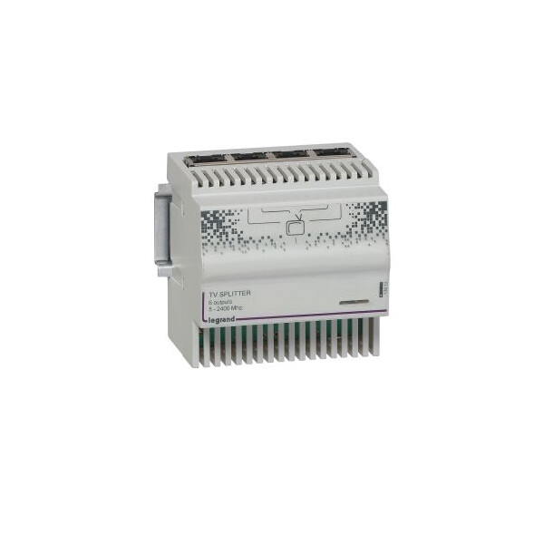 Répartiteur TV Hertzien TNT, satellite pour coffret Optimum manuel - 4 modules - Legrand - 413018