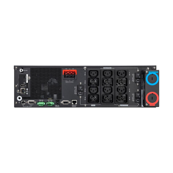 Onduleur 9px g2 li-ion, 1ph, on-line, 6000w,rt3u, sortie 6xc13 +6xc39, carte eth - Eaton - 9PX6KIRTNG2-L