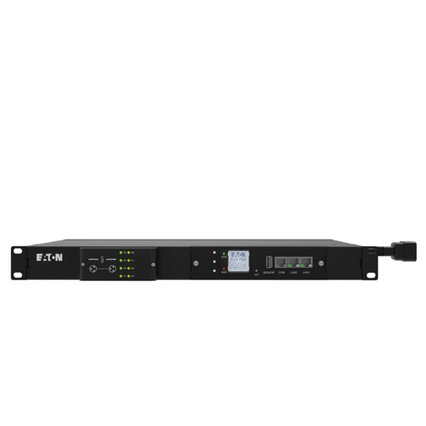 Flex pdu switched, format 1u, entrée c20, 16a, sorties 8x c13 - Eaton - FLXTSWC20C1