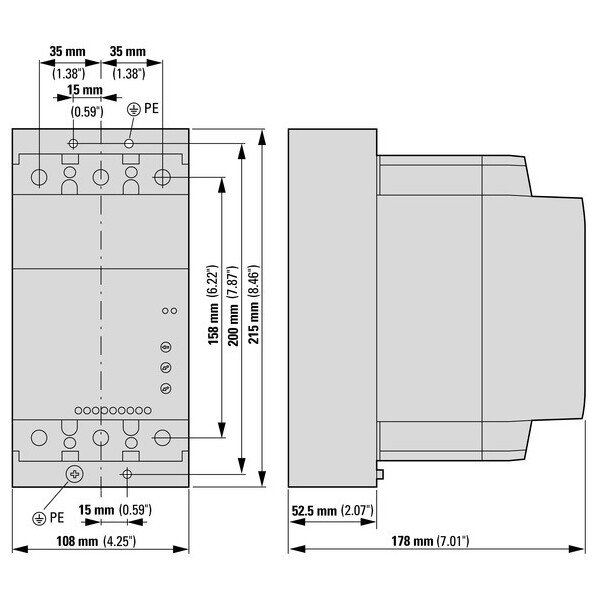 Démar.progres. Ds7, 24 v ac/dc, 135 a (DS7-340SX135N0-N) - Eaton - 134921