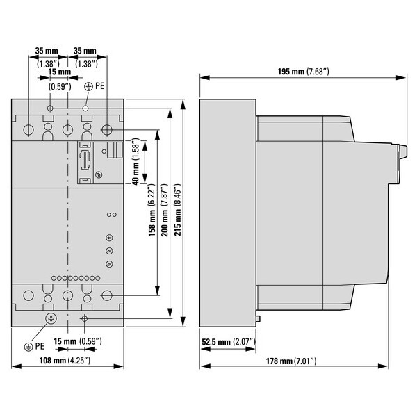 Démar.progres. Ds7, smartwire-dt, 200 a (DS7-34DSX200N0-D) - Eaton - 134959