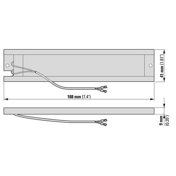 Résist.d.freinage (200w, 100r, bg2+3) (DX-BR3-100) - Eaton - 169150