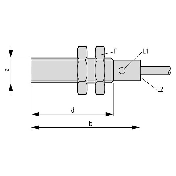 Capteur ind., Dc, rond. 6mm, câble (E57EAL6T111EP) - Eaton - 136244