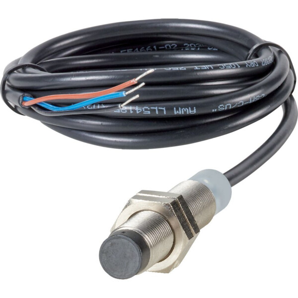 Ind sensor,dc,cyl m12,metal,2m cable (E57G-12UNN4-C2) - Eaton - 197695